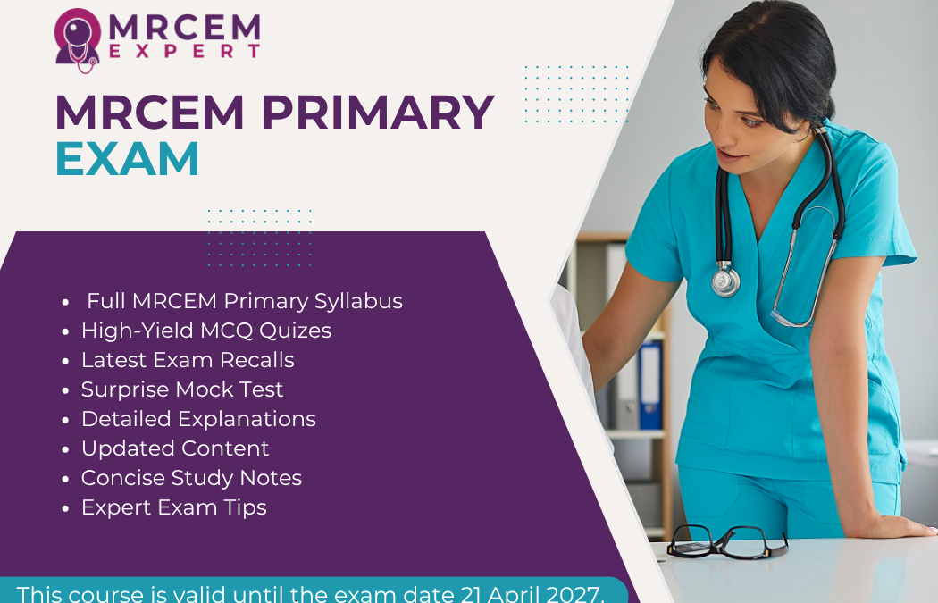 Mrcem Primary Complete Course ,High Yield Stuff and Questions Bank ( For Early Diet 2027)