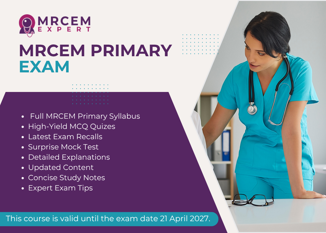 Mrcem Primary Complete Course ,High Yield Stuff and Questions Bank ( For Early Diet 2027)